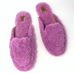 UGG Lane Fluff Genuine Shearling Loafer Slippers